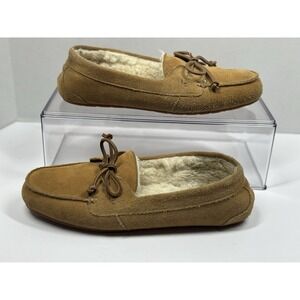 Koolaburra by UGG Margo Brown Suede Moccasin Slippers 1015881 Women's Size 10